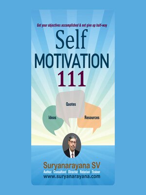 cover image of Self MOTIVATION 111